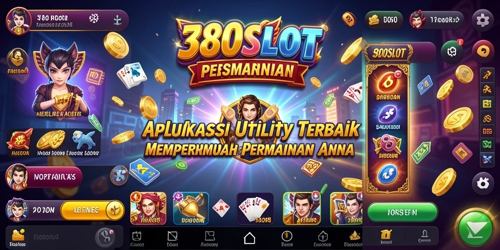 Tampilan antarmuka aplikasi 380SLOT yang user-friendly dan informatif.