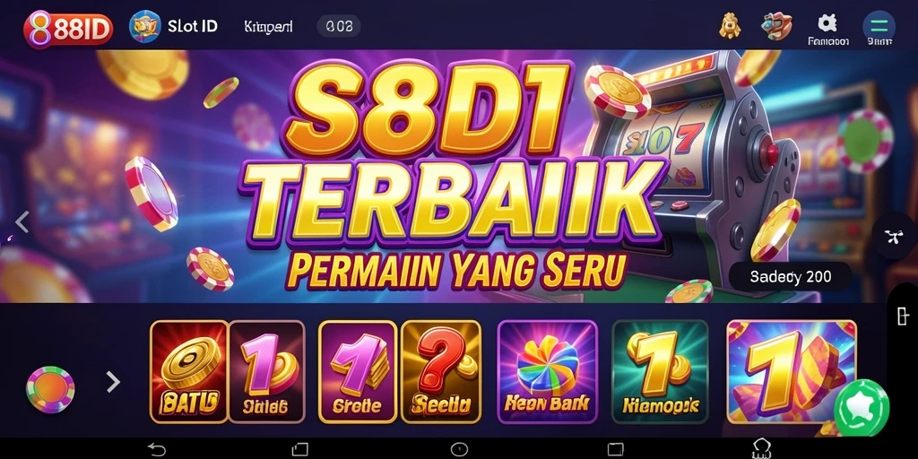 Tampilan permainan slot yang menarik dan interaktif di 88ID.