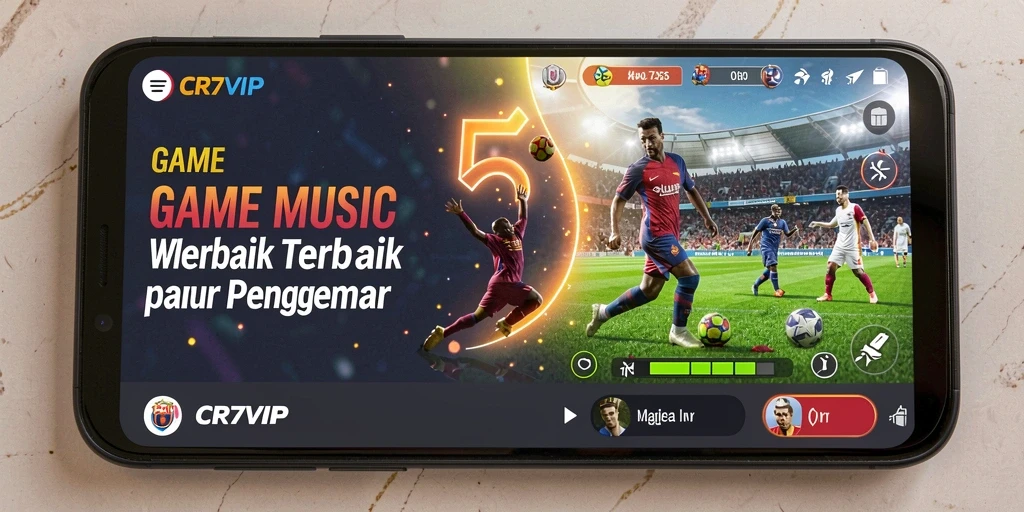 Tampilan gameplay CR7VIP yang seru dan interaktif.