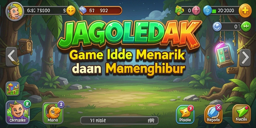 Tampilan gameplay JAGOLEDAK yang menarik dan interaktif.