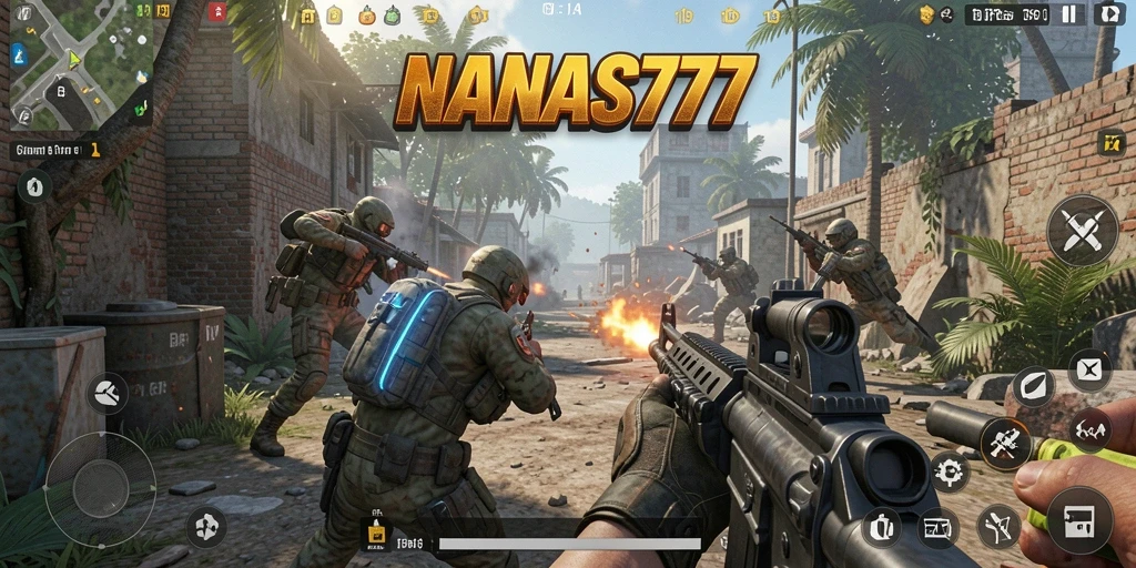 Tampilan gameplay seru di NANAS777 dengan aksi yang mendebarkan.