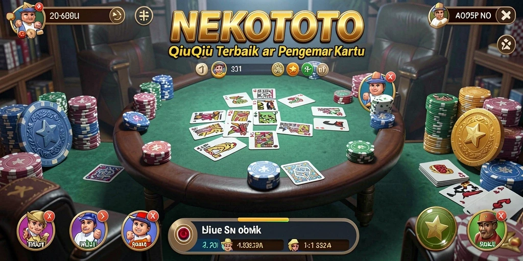 Gameplay menarik NEKOTOTO dengan aksi seru QiuQiu.