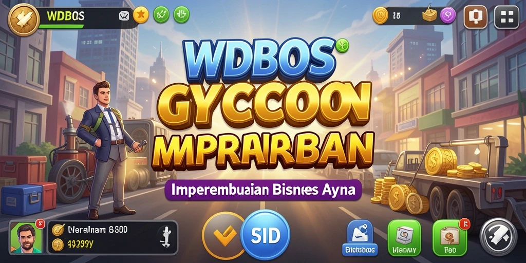 Tangkapan layar gameplay WDBOS menampilkan pembangunan bisnis yang mendebarkan.